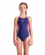 Купальник Arena OPENINGS SWIMSUIT V BACK 008674-790 синій Купальник Arena OPENINGS SWIMSUIT V BACK 008674-790 синій