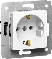 Розетка Legrand Cariva 2К+З 16А белый 773620