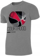 Футболка 4F H4L19-TSM015-27M р.M светло-серый