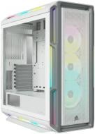 Корпус Corsair iCUE 5000T RGB Tempered Glass White (CC-9011231-WW) без БЖ