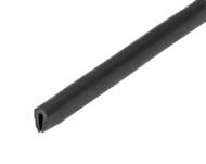 Уплотнитель П-образный Roztocze неармированный UT-1.PN 1 м черный