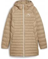 Куртка женская зимняя Puma PACKLITE PRIMALOFT LONG HOODED JACKET 84940667 р.L светло-коричневая