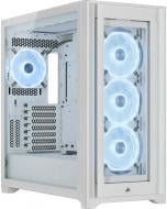 Корпус Corsair iCUE 5000X RGB QL Tempered Glass White (CC-9011233-WW) без БП