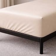 Простынь на резинке Boston Ivory Beige 80x200 см 07 бежевый U-tek
