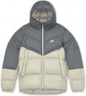 Куртка мужская Nike M NSW SF WINDRUNNER HD JKT DD6795-077 р.XL светло-серая