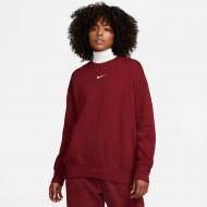 Свитшот Nike W NSW PHNX FLC OS CREW DQ5733-677 р.M красный