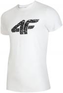 Футболка 4F H4L19-TSM020-10S р.M білий