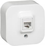 Розетка компьютерная Legrand Forix белый 782424
