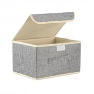 Ящик для хранения TH-07 S LIGHT GRAY светло-серый 170x270x200 мм Ящик для хранения TH-07 S LIGHT GRAY светло-серый 170x270x200 мм