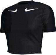 Футболка Nike W NSW TEE SWOOSH DJ1828-010 р.XS черный