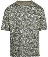 Футболка для мальчиков Koko Noko свободного кроя р.110 зеленый P54827-37