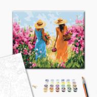 Картина по номерам Подруги на прогулке 40x50 см Brushme