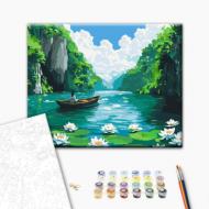 Картина за номерами Там, де спокій 40x50 см Brushme Картина за номерами Там, де спокій 40x50 см Brushme