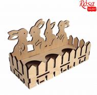Подставка для яиц Зайчата 18,6х10,1х7,6 см Rosa Talent