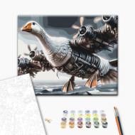 Картина по номерам Bombogini gusini 40x50 см Brushme