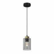 ВИТРИНА! Светильник подвесной Milagro Lighting CHIC 1xE27 1x60 Вт /Е27 черный/золото MLP8383