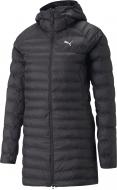 Куртка женская зимняя Puma PACKLITE PRIMALOFT LONG HOODED JACKET 84940601 р.M черная