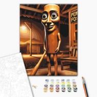 Картина по номерам TUNG TUNG TUNG SAHUR 40x50 см Brushme