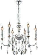 ВІТРИНА! Люстра підвісна Victoria Lighting Antonia/SP6 6x40 Вт E14 хром