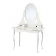 Туалетний столик IKEA HEMNES із дзеркалом Білий 303.744.13