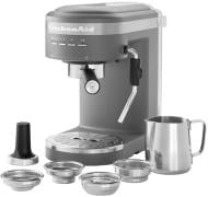 Кавоварка ріжкова KitchenAid 5KES6403EDG сіре вугілля