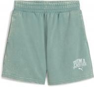 Шорты Puma CLASS Washed Shorts 5" TR 68503530 р. XS зеленый
