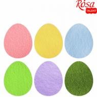 Набор фетровых заготовок Пасхальные яйца 4 6,5х8 см 12 шт. 29044 Rosa Talent