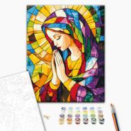 Картина по номерам Молитва светлая 40x50 см Brushme Картина по номерам Молитва светлая 40x50 см Brushme