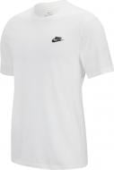 Футболка Nike M NSW CLUB TEE AR4997-101 р.S білий