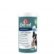 Витамины для собак и котов 8in1 Excel Brewers Yeast пивные дрожжи с чесноком для кожи и шерсти 1430 шт.