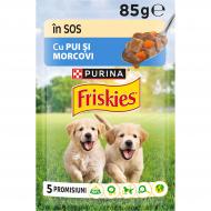 Корм влажный Purina Junior курица и морковь в соусе 85 г