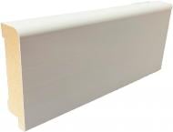 Плінтус МДФ GOLDENBURG WOOD 1680 білий 2400x80x16 мм