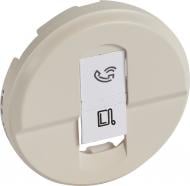 Накладка на механізм розетки Legrand Celiane RJ45 слонова кістка 66235