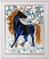 Картина фьюзинг Единорог 50x60 см