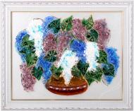 Картина фьюзинг Сирень 50x60 см
