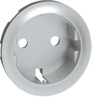 Накладка на механізм розетки Legrand Celiane 2К+З титан 68431