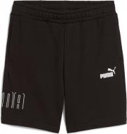 Шорты Puma PUMA SPORT Graphic Shorts TR B 68585601 р. 140 черный