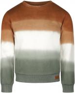 Светр для хлопчика Koko Noko р.110 біло-коричневий із зеленим O56889-37