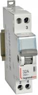 Переключатель Legrand 3-позиционный I-0-II 1р 32А 412902 Переключатель Legrand 3-позиционный I-0-II 1р 32А 412902