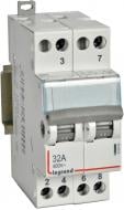 Переключатель Legrand 3-позиционный I-0-II 2р 32А 412903