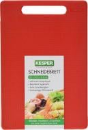 Доска кухонная с ручкой 29х19,5х0,5 см красная Kesper