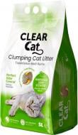 Наполнитель бентонитовый CLEAR CAT с запахом мыла 5 кг