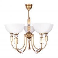 ВИТРИНА! Люстра подвесная Фабрика Світла Эллада 5x60 Вт E27 латунь НСБ 01-5х60-051