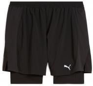 Шорты Puma M RUN VELOCITY 2IN1 SHORT 52661101 р. 2XL черный