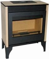 Піч-камін Alaska Барроу-1 бежевий