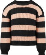 Свитер для девочки Koko Noko р.140 черный с розовым O56930-37