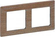 Рамка двухместная Legrand Life универсальная дерево светлое 754182