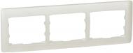 Рамка трехместная Legrand Galea Life горизонтальная жемчужный 771503