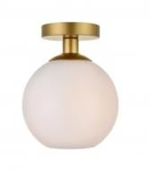 ВІТРИНА! Люстра стельова Focus Light 1x60 Вт E27 білий із золотим 3295/1CL