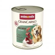 Корм влажный Animonda GranCarno Adult with Game с дичью 800 г